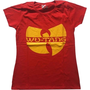 Wu-Tang Clan - Logo Lady Red  1Xs i gruppen MERCHANDISE / T-shirt / Hip Hop-Rap hos Bengans Skivbutik AB (5546140)