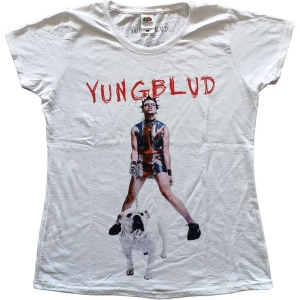 Yungblud - Strawberry Lipstick Lady Wht i gruppen MERCHANDISE / T-shirt / Nyheter / Pop-Rock hos Bengans Skivbutik AB (5546198r)