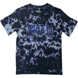 Nirvana - Nevermind Wavy Logo Uni Purp Dip-Dye i gruppen MERCHANDISE / T-shirt / Nyheter / Pop-Rock hos Bengans Skivbutik AB (5546451)