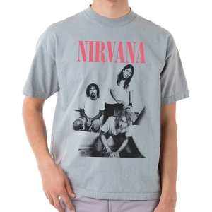 Nirvana - Bathroom Photo Uni Grey  i gruppen MERCHANDISE / T-shirt / Nyheter / Pop-Rock hos Bengans Skivbutik AB (5546490r)