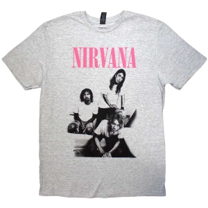 Nirvana - Bathroom Photo Uni Grey i gruppen MERCHANDISE / T-shirt / Pop-Rock hos Bengans Skivbutik AB (5546490r)
