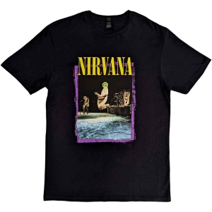 Nirvana - Stage Jump Uni Bl  i gruppen MERCHANDISE / T-shirt / Nyheter / Pop-Rock hos Bengans Skivbutik AB (5546491r)