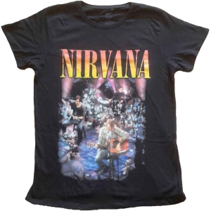 Nirvana - Unplugged Photo Lady Bl  i gruppen MERCHANDISE / T-shirt / Nyheter / Pop-Rock hos Bengans Skivbutik AB (5546493r)
