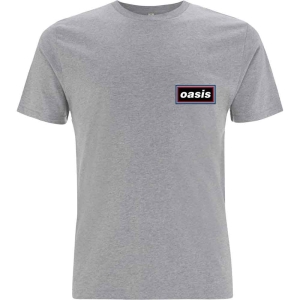 Oasis - Lines Uni Grey  i gruppen MERCHANDISE / T-shirt / Nyheter / Pop-Rock hos Bengans Skivbutik AB (5546500r)