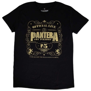 Pantera - 101 Proof Uni Bl (2XL) i gruppen MERCHANDISE / T-shirt / Hårdrock hos Bengans Skivbutik AB (5546558)