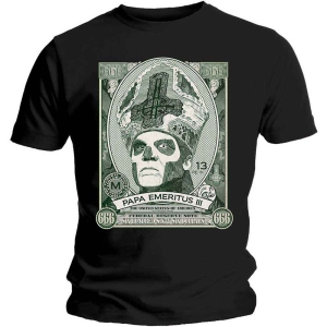 Ghost - Papa Cash Uni Bl  i gruppen MERCHANDISE / T-shirt / Nyheter / Hårdrock hos Bengans Skivbutik AB (5546781r)
