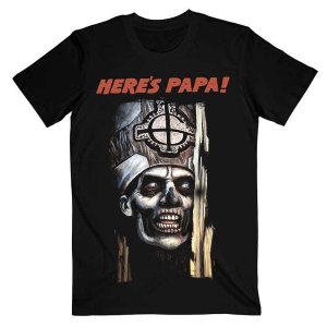 Ghost - Here's Papa Fp Uni Bl  i gruppen MERCHANDISE / T-shirt / Nyheter / Hårdrock hos Bengans Skivbutik AB (5546787r)
