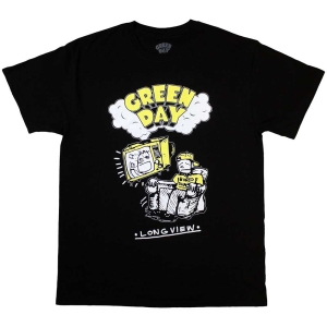 Green Day - Longview Doodle Uni Bl  i gruppen MERCHANDISE / T-shirt / Nyheter / Punk hos Bengans Skivbutik AB (5547153r)