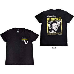 Green Day - Nimrod Breast-Print Uni Bl  i gruppen MERCHANDISE / T-shirt / Nyheter / Punk hos Bengans Skivbutik AB (5547175r)