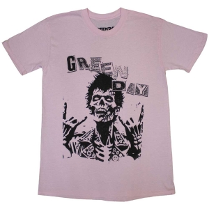 Green Day - Savior Zombie Uni Pink  i gruppen MERCHANDISE / T-shirt / Nyheter / Punk hos Bengans Skivbutik AB (5547181r)