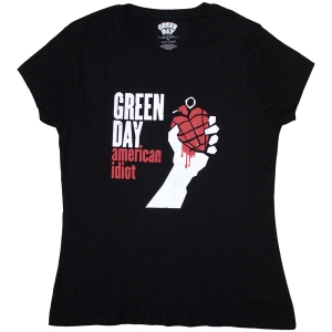 Green Day - American Idiot Lady Bl  i gruppen MERCHANDISE / T-shirt / Punk hos Bengans Skivbutik AB (5547183r)