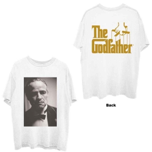The Godfather - Brando B&W Uni Wht  i gruppen MERCHANDISE / T-shirt / Nyheter / Film-Musikal hos Bengans Skivbutik AB (5547193r)