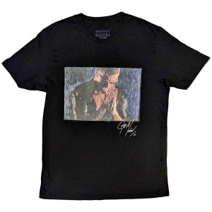 George Michael - Film Still Uni Bl  i gruppen MERCHANDISE / T-shirt / Nyheter / Pop-Rock hos Bengans Skivbutik AB (5547203r)
