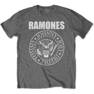 Ramones - Presidential Seal Boys T-Shirt Char i gruppen MERCHANDISE / Merch / Nyheter / Punk hos Bengans Skivbutik AB (5547694)