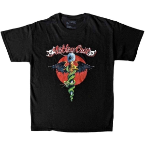 Motley Crue - Feelgood Red Circle Boys T-Shirt Bl