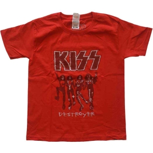 Kiss - Destroyer Sketch Boys Red i gruppen MERCHANDISE / Merch / Nyheter / Hårdrock hos Bengans Skivbutik AB (5548210)