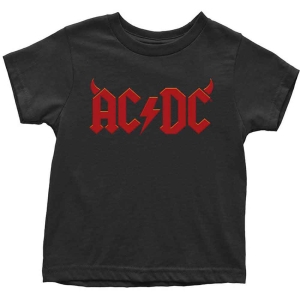 Ac/Dc - Horns Toddler Bl T-Shirt  i gruppen MERCHANDISE / Merch / Hårdrock hos Bengans Skivbutik AB (5548607r)