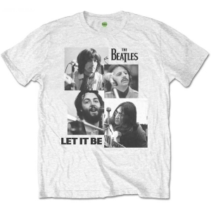 The Beatles - Packaged Let It Be Boys T-Shirt Wht i gruppen MERCHANDISE / Merch / Nyheter / Pop-Rock hos Bengans Skivbutik AB (5548636r)