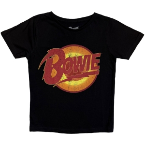 David Bowie - Vtge Diamond Dogs Logo Boys Bl i gruppen MERCHANDISE / Merch / Pop-Rock hos Bengans Skivbutik AB (5548662r)