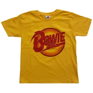 David Bowie - Vtge Diamond Dogs Logo Boys Yell i gruppen MERCHANDISE / Merch / Nyheter / Pop-Rock hos Bengans Skivbutik AB (5548665r)