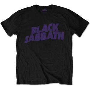 Black Sabbath - Wavy Logo Boys Bl T-Shirt i gruppen MERCHANDISE / Merch / Nyheter / Hårdrock hos Bengans Skivbutik AB (5548667r)