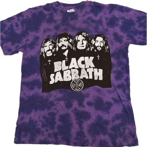 Black Sabbath - Band & Logo Boys T-Shirt Purp Dip-Dye i gruppen MERCHANDISE / Merch / Nyheter / Hårdrock hos Bengans Skivbutik AB (5548670r)