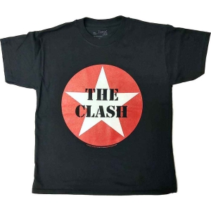 The Clash - Classic Star Boys T-Shirt Bl i gruppen MERCHANDISE / Merch / Nyheter / Punk hos Bengans Skivbutik AB (5548674r)