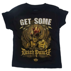 Five Finger Death Punch - Get Some Boys T-Shirt Bl i gruppen MERCHANDISE / Merch / Nyheter / Hårdrock hos Bengans Skivbutik AB (5548682r)