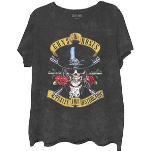 Guns N Roses - Appetite Washed Boys T-Shirt Bl Dip-Dye i gruppen MERCHANDISE / Merch / Nyheter / Hårdrock hos Bengans Skivbutik AB (5548716r)