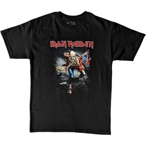 Iron Maiden - Trooper Boys T-Shirt Bl i gruppen MERCHANDISE / Merch / Nyheter / Hårdrock hos Bengans Skivbutik AB (5548726r)