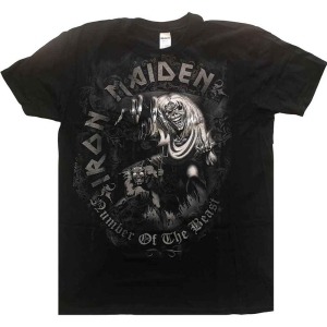 Iron Maiden - Notb Boys T-Shirt Bl i gruppen MERCHANDISE / Merch / Nyheter / Hårdrock hos Bengans Skivbutik AB (5548727r)