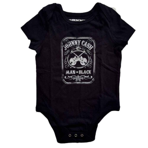 Johnny Cash - Man In Black Toddler Bl Babygrow i gruppen MERCHANDISE / Merch / Nyheter / Country hos Bengans Skivbutik AB (5548733r)