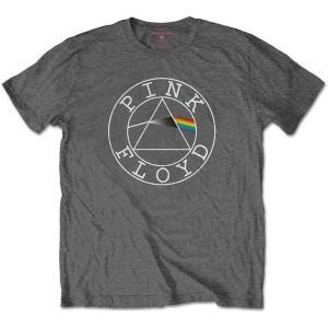 Pink Floyd - Circle Logo Boys T-Shirt Char i gruppen MERCHANDISE / Merch / Nyheter / Pop-Rock hos Bengans Skivbutik AB (5548785r)
