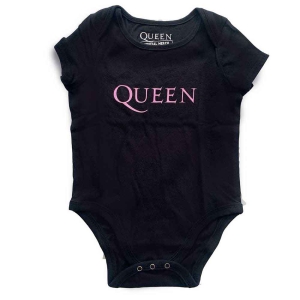 Queen - Pink Logo Toddler Bl Babygrow i gruppen MERCHANDISE / Merch / Nyheter / Pop-Rock hos Bengans Skivbutik AB (5548800r)