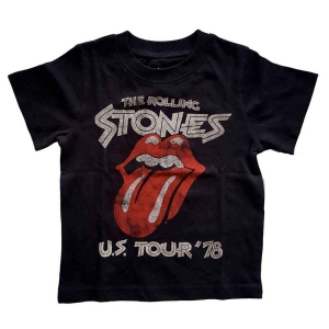 Rolling Stones - Us Tour 78 Toddler T-Shirt Bl i gruppen MERCHANDISE / Merch / Nyheter / Pop-Rock hos Bengans Skivbutik AB (5548828r)
