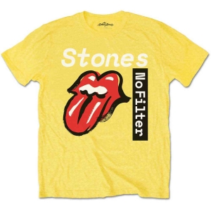 Rolling Stones - No Filter Text Boys T-Shirt Yell i gruppen MERCHANDISE / Merch / Nyheter / Pop-Rock hos Bengans Skivbutik AB (5548837r)