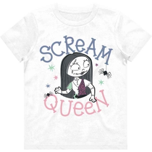 Disney - Tnbc Scream Queen Girls T-Shirt Wht  i gruppen ÖVRIGT / Merchandise / Nyheter hos Bengans Skivbutik AB (5548855r)