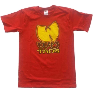 Wu-Tang Clan - Boys T-Shirt Red i gruppen MERCHANDISE / Merch / Nyheter / Hip Hop-Rap hos Bengans Skivbutik AB (5548867r)