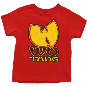 Wu-Tang Clan - Toddler T-Shirt Red i gruppen MERCHANDISE / Merch / Nyheter / Hip Hop-Rap hos Bengans Skivbutik AB (5548868r)