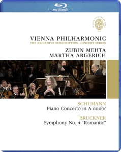 Martha Argerich Zubin Mehta Wiene - Schumann / Bruckner: Piano Concerto i gruppen MUSIK / Musik Blu-Ray / Kommande / Klassiskt hos Bengans Skivbutik AB (5549220)