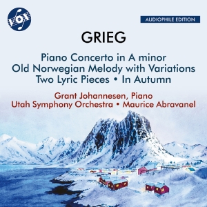 Grant Johannesen Utah Symphony Orc - Grieg: Piano Concerto In A Minor, O i gruppen CD / Kommande / Klassiskt hos Bengans Skivbutik AB (5549444)