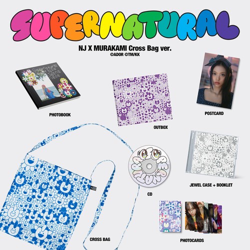 Newjeans - Newjeans 'Supernatural' (Cross Bag i gruppen CD / Pop-Rock hos Bengans Skivbutik AB (5549462)
