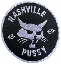 Nashville Pussy - Patch Pussycat (9 Cm) i gruppen MERCHANDISE / Tygmärke / Hårdrock hos Bengans Skivbutik AB (5549660)