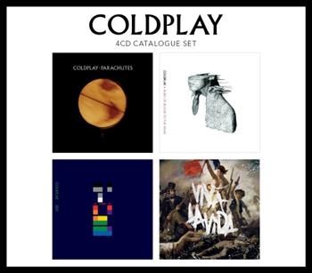 Coldplay - 4 Cd Catalogue Set i gruppen CD / Toppsäljare hos Bengans Skivbutik AB (555065)