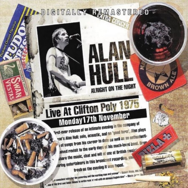 Alan Hull - Alright On The Night - Live At Clif i gruppen CD / Pop-Rock hos Bengans Skivbutik AB (5550659)