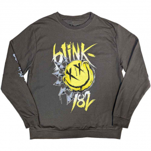 Blink-182 - Big Smile Uni Char Sweatshirt    i gruppen MERCHANDISE / Sweatshirt / Punk hos Bengans Skivbutik AB (5552088r)