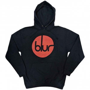 Blur - Circle Logo Uni Navy Hoodie i gruppen ÖVRIGT / Övrigt / aub hos Bengans Skivbutik AB (5552090r)