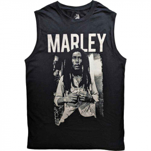 Bob Marley - Marley B&W Uni Bl Tank Shirt  i gruppen ÖVRIGT / Övrigt / aub hos Bengans Skivbutik AB (5552101r)