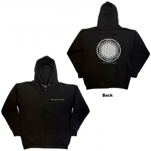 Bring Me The Horizon - Flower Of Life Uni Bl Zip Hoodie  i gruppen ÖVRIGT / Övrigt / aub hos Bengans Skivbutik AB (5552103r)