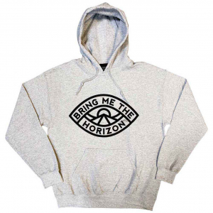 Bring Me The Horizon - Eye Uni Grey Hoodie i gruppen ÖVRIGT / Övrigt / aub hos Bengans Skivbutik AB (5552105r)